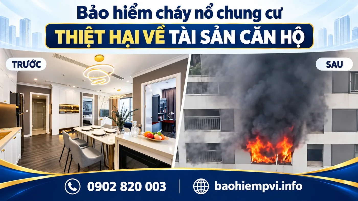 Bảo hiểm Cháy nổ Chung cư