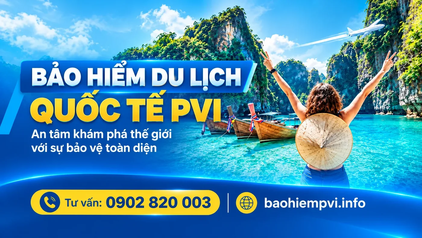 Bảo hiểm Du lịch quốc tế PVI