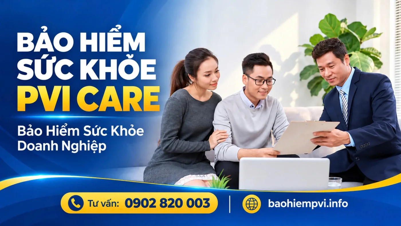 Bảo Hiểm Sức Khỏe PVI Care