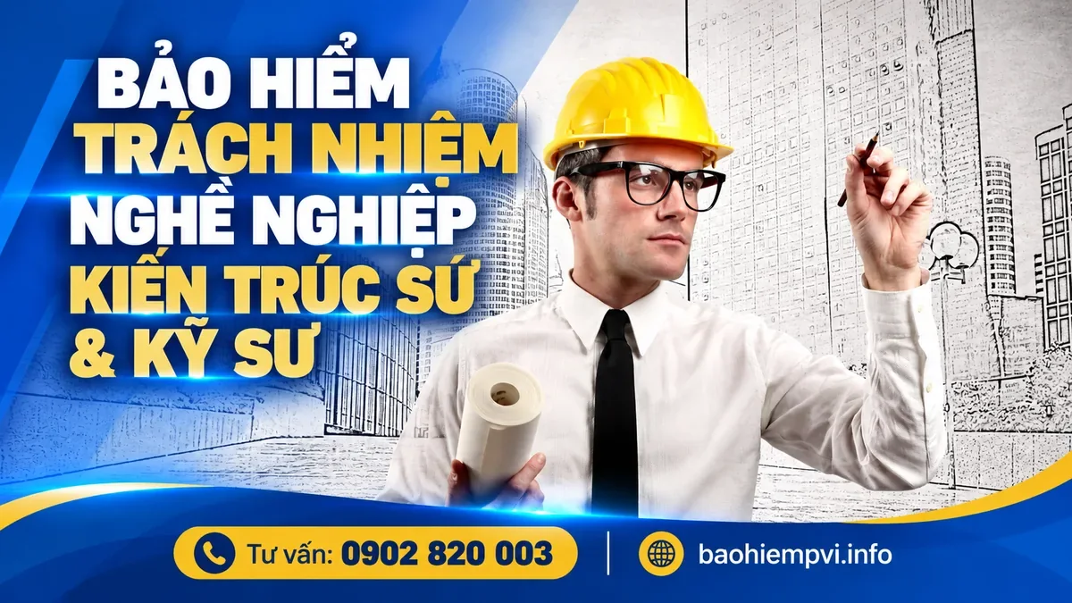 Bảo hiểm trách nhiệm nghề nghiệp Kiến Trúc Sư