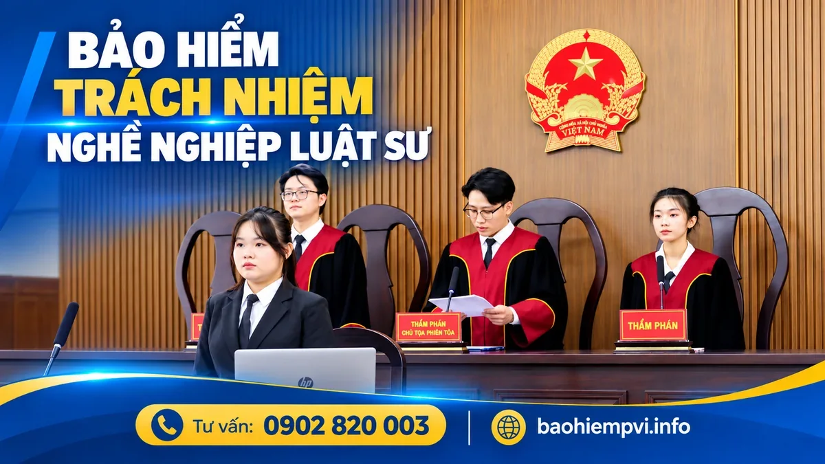 Bảo hiểm trách nhiệm Nghề Nghiệp Luật Sư