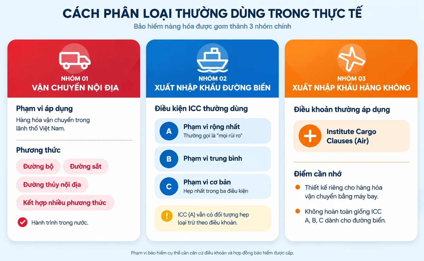 Bảo hiểm hàng hóa vận chuyển - Bảo hiểm hàng hóa xuất nhập khẩu
